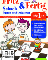 Mit dem Schachtrainer Fritz & Fertig ist Schachspielen und Grips antrainieren auf allen Geräten kinderleicht