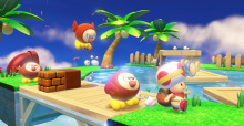 Toadette mischt kräftig mit in Captain Toad: Treasure Tracker