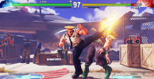 Guile Sonic Booms His Way Into Street Fighter V