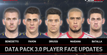 Latest PES 2017 Data Pack Coming Feb. 9th