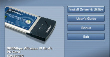 300Mbps Wireless N-Draft PC Card