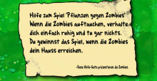 Pflanzen gegen Zombies