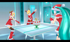 Hatsune Miku: Project Diva F 2nd: Die virtuelle Sängerin in Weihnachtsstimmung