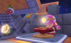 Toadette mischt kräftig mit in Captain Toad: Treasure Tracker