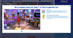 Die Sims 4: Partyzubehör-Set