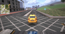 Taxi Simulator in City