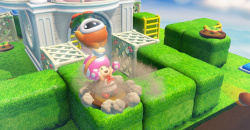 Toadette mischt kräftig mit in Captain Toad: Treasure Tracker