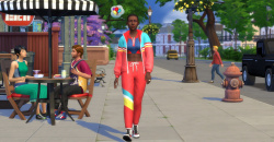 Die Sims 4 Retro Fit & Chic, Hausputz und Landhausküche-Set