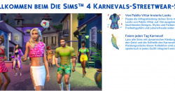 Die Sims 4 Karnevals-Streetwear-Set