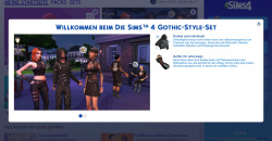 Die Sims 4: Gothic-Style und Burgen- & Schlösser-Set