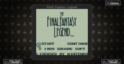 COLLECTION of SaGa FINAL FANTASY LEGEND