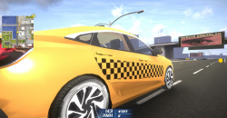 Taxi Simulator in City