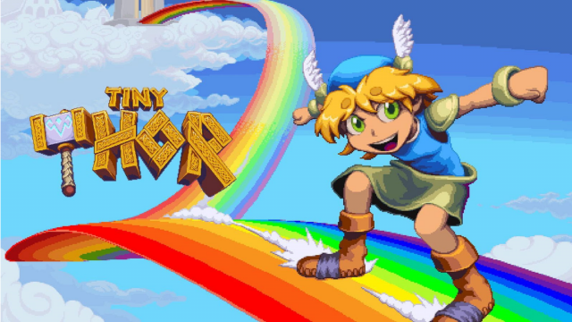 Tiny Thor: ab dem 3. August schwingt der kleine Thor den Hammer Mjölnir auf der Nintendo SwitchNews  |  DLH.NET The Gaming People