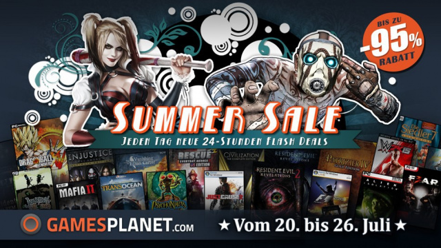 Summer Sale bei GamesplanetNews - Spiele-News  |  DLH.NET The Gaming People