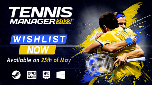 TENNIS MANAGER 2023 Launch date announcementNews  |  DLH.NET The Gaming People