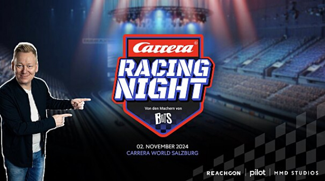 Carrera und Knossi laden zur „Carrera Racing Night