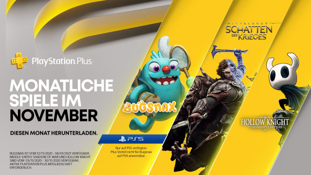 PlayStation Plus-Titel im November 2020 für PS4 und PS5News  |  DLH.NET The Gaming People