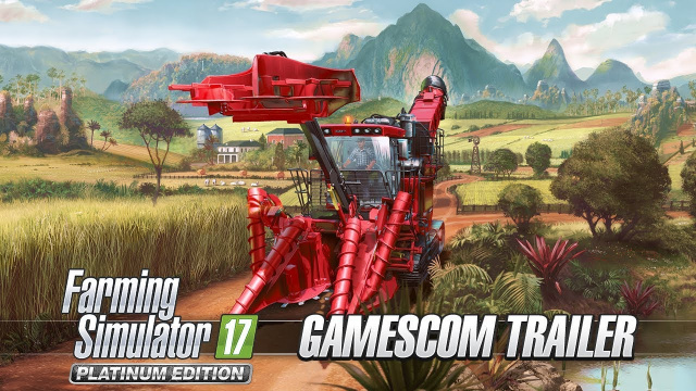 Свежий трейлер с Gamescom к игре Farming Simulator 17: Platinum EditionНовости Видеоигр Онлайн, Игровые новости 