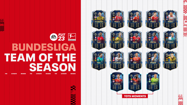 EA SPORTS FIFA 23 veröffentlicht Team of the Season der BundesligaNews  |  DLH.NET The Gaming People