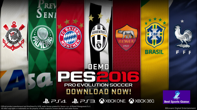 PES 2016 Demo heute erhältlichNews - Spiele-News  |  DLH.NET The Gaming People