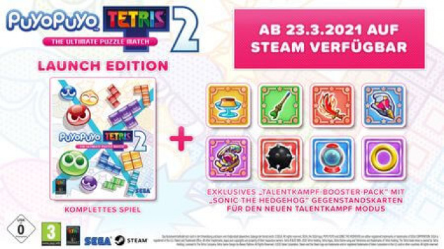 Puyo Puyo™ Tetris® 2 – SEGA bringt das beliebte Puzzlespiel am 23. März mit einer speziellen Launch-Edition auf SteamNews  |  DLH.NET The Gaming People