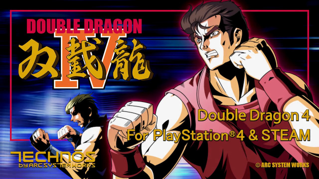 Double Dragon IV Available Today for PS4 and PCVideo Game News Online, Gaming News