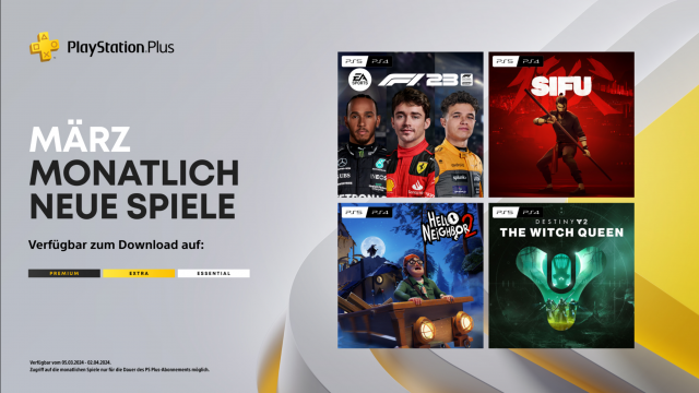 Die monatlichen PlayStation Plus-Titel im März für PS4 und PS5News  |  DLH.NET The Gaming People