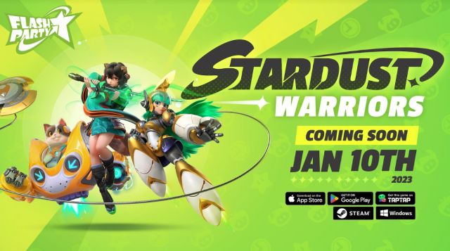 FLASH PARTY LAUNCHES WITH “STARDUST WARRIORS” UPDATENews  |  DLH.NET The Gaming People