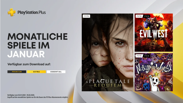 Die monatlichen PlayStation Plus-Titel im Januar für PS4 und PS5News  |  DLH.NET The Gaming People