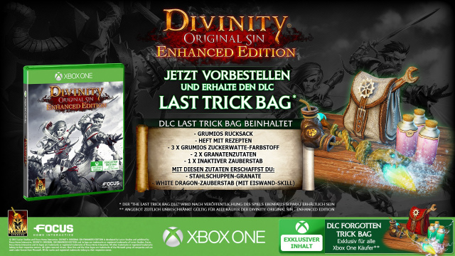 Pre-Order Aktion zu Divinity Original Sin Enhanced Edition - Preisgekröntes Rollenspiel ab 27.10 im HandelNews - Spiele-News  |  DLH.NET The Gaming People