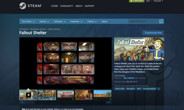 Fallout Shelter Launched on PCVideo Game News Online, Gaming News