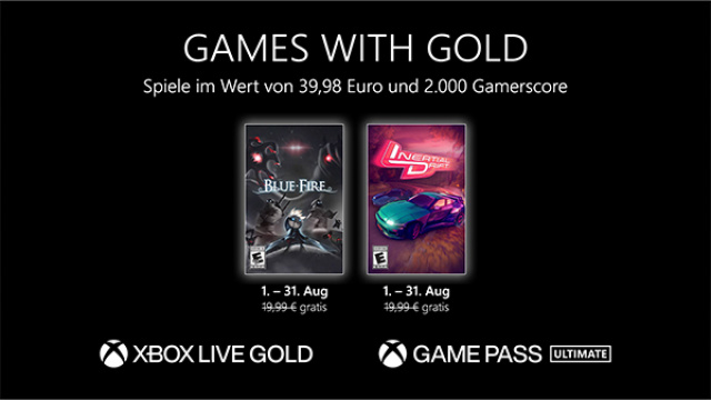 Games with Gold: Diese Spiele gibt es im August gratisNews  |  DLH.NET The Gaming People