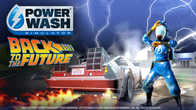 GREAT SCOTT! THE BACK TO THE FUTURE SPECIAL PACK IS COMING TO POWERWASH SIMULATORNews  |  DLH.NET The Gaming People