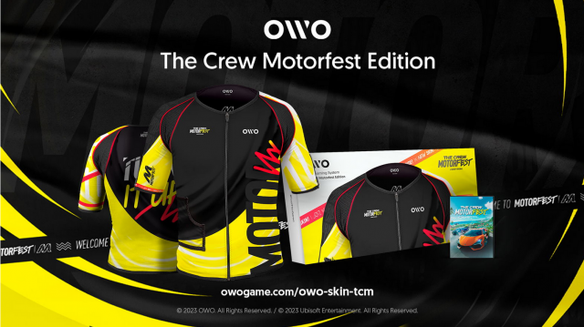 OWO Haptic Gaming Suit für The Crew™ Motorfest: Täuschend echtes Racing-Gefühl noch in diesem JahNews  |  DLH.NET The Gaming People