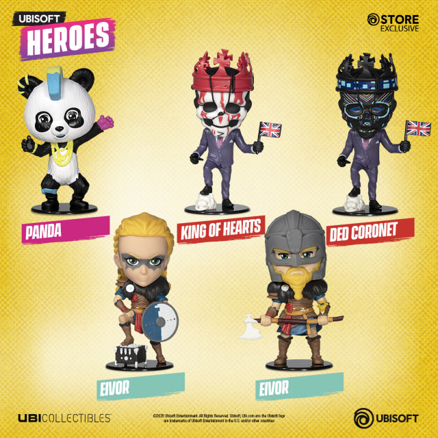 UBISOFT HEROES: SERIES 2 DER BRANDNEUEN CHIBI-FIGURENNews  |  DLH.NET The Gaming People