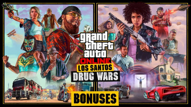 Diese Woche in GTA Online: Doppelte Belohnungen für alle Storymissionen aus Los Santos Drug WarsNews  |  DLH.NET The Gaming People