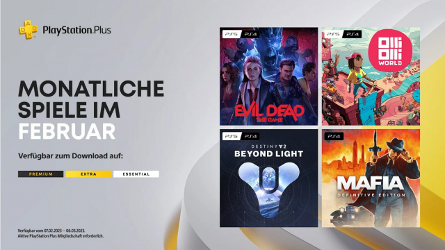 Monatliche PlayStation Plus-Titel im Februar für PS4 und PS5News  |  DLH.NET The Gaming People