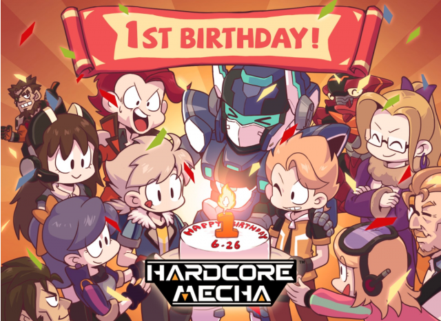 HARDCORE MECHA celebrates it’s Steam launch One Year AnniversaryNews  |  DLH.NET The Gaming People