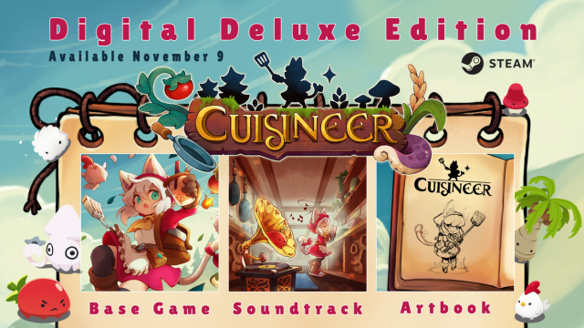 Make your Cuisineer experience a real banquet with the Digital Deluxe Edition this November 9thNews  |  DLH.NET The Gaming People