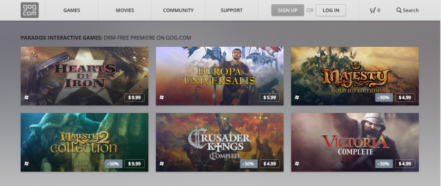 Paradox Interactive comes to GOG.comVideo Game News Online, Gaming News