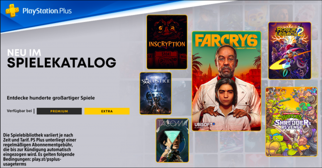 PlayStation Plus Extra- & Premium-Neuzugänge im JuniNews  |  DLH.NET The Gaming People