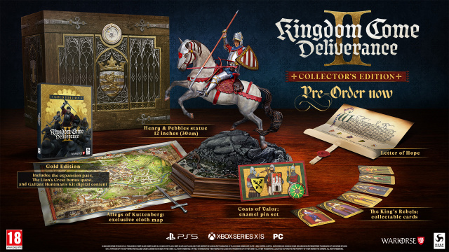 Die prächtige Collector`s Edition von Kingdom Come: Deliverance II vorgestelltNews  |  DLH.NET The Gaming People