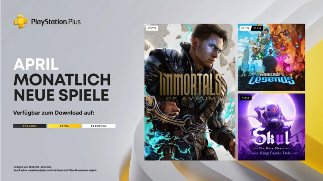 Die monatlichen PlayStation Plus-Titel im April für PS4 und PS5News  |  DLH.NET The Gaming People