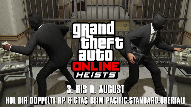 Diese Woche: Sprengt die Bank mit doppelten GTA$ & RP beim Pacific-Standard-ÜberfallNews - Spiele-News  |  DLH.NET The Gaming People